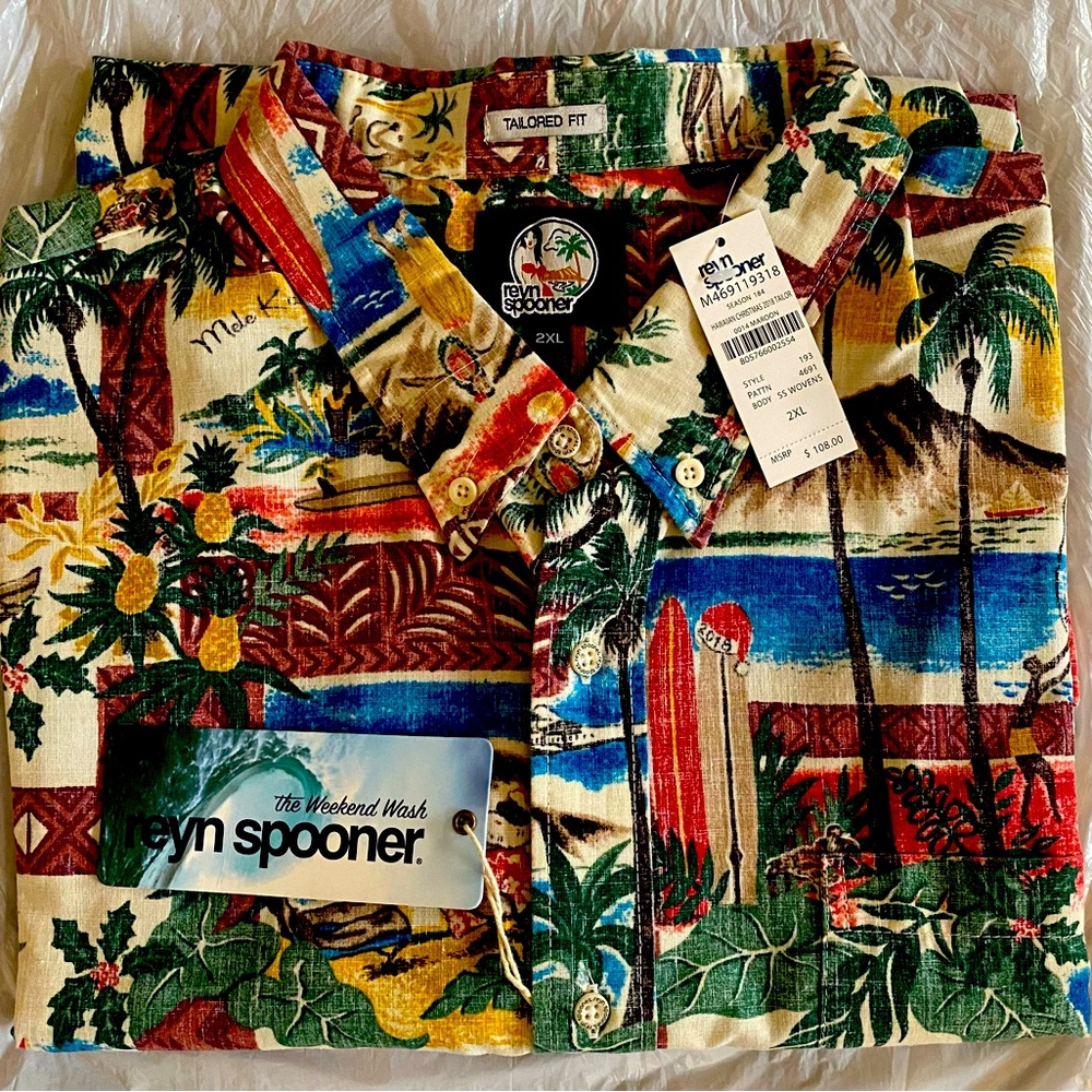 Reyn Spooner Merle Kalikimaka Tailored Fit
2XL